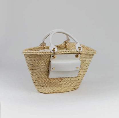 Cap Coz Straw Tote Bag