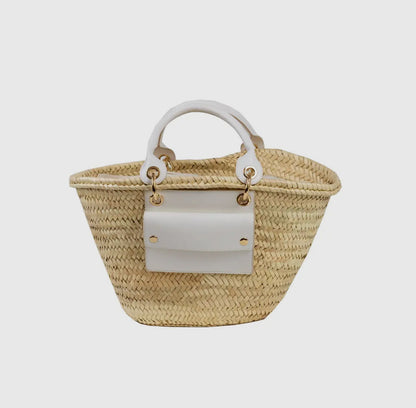 Cap Coz Straw Tote Bag