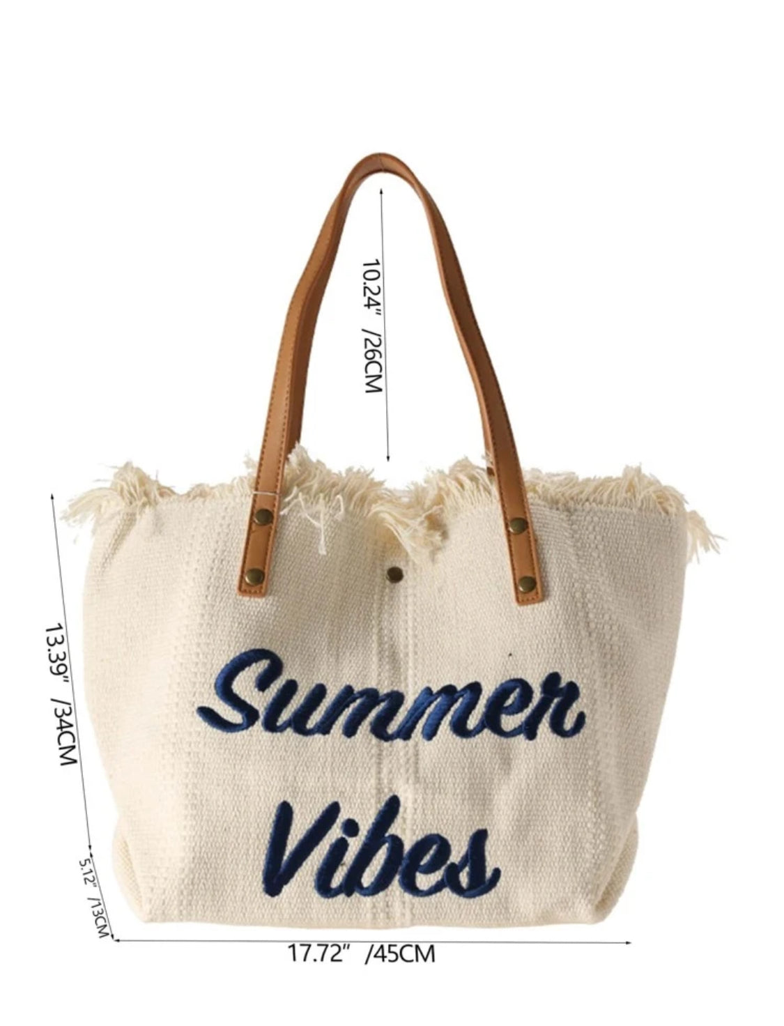 Summer Tote Bag Cream