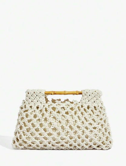 Alba Crochet clutch Bag