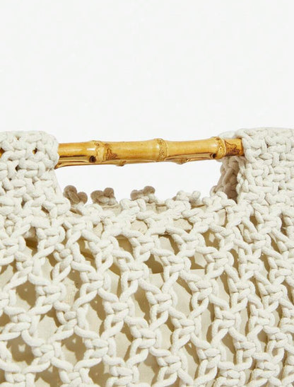 Alba Crochet clutch Bag