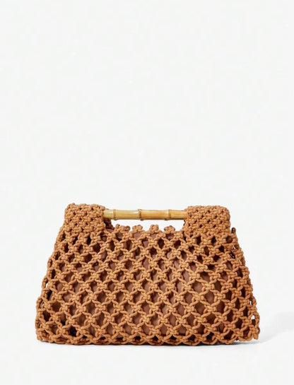 Alba Crochet clutch Bag