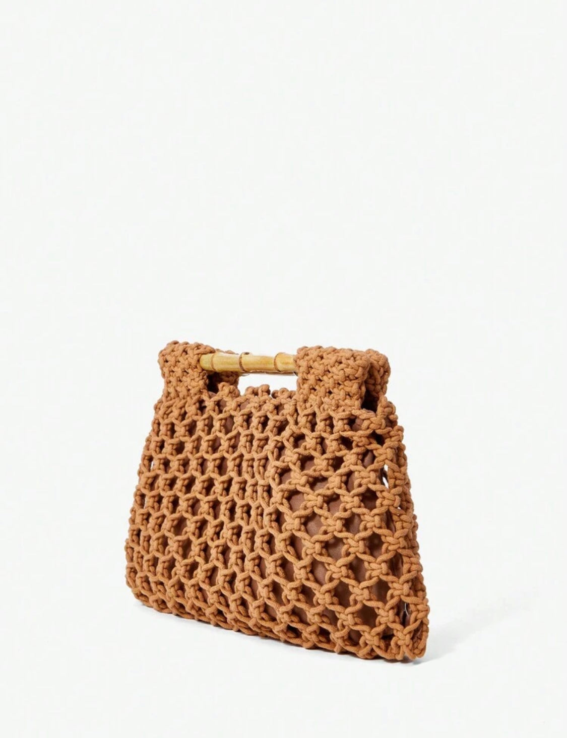 Alba Crochet clutch Bag