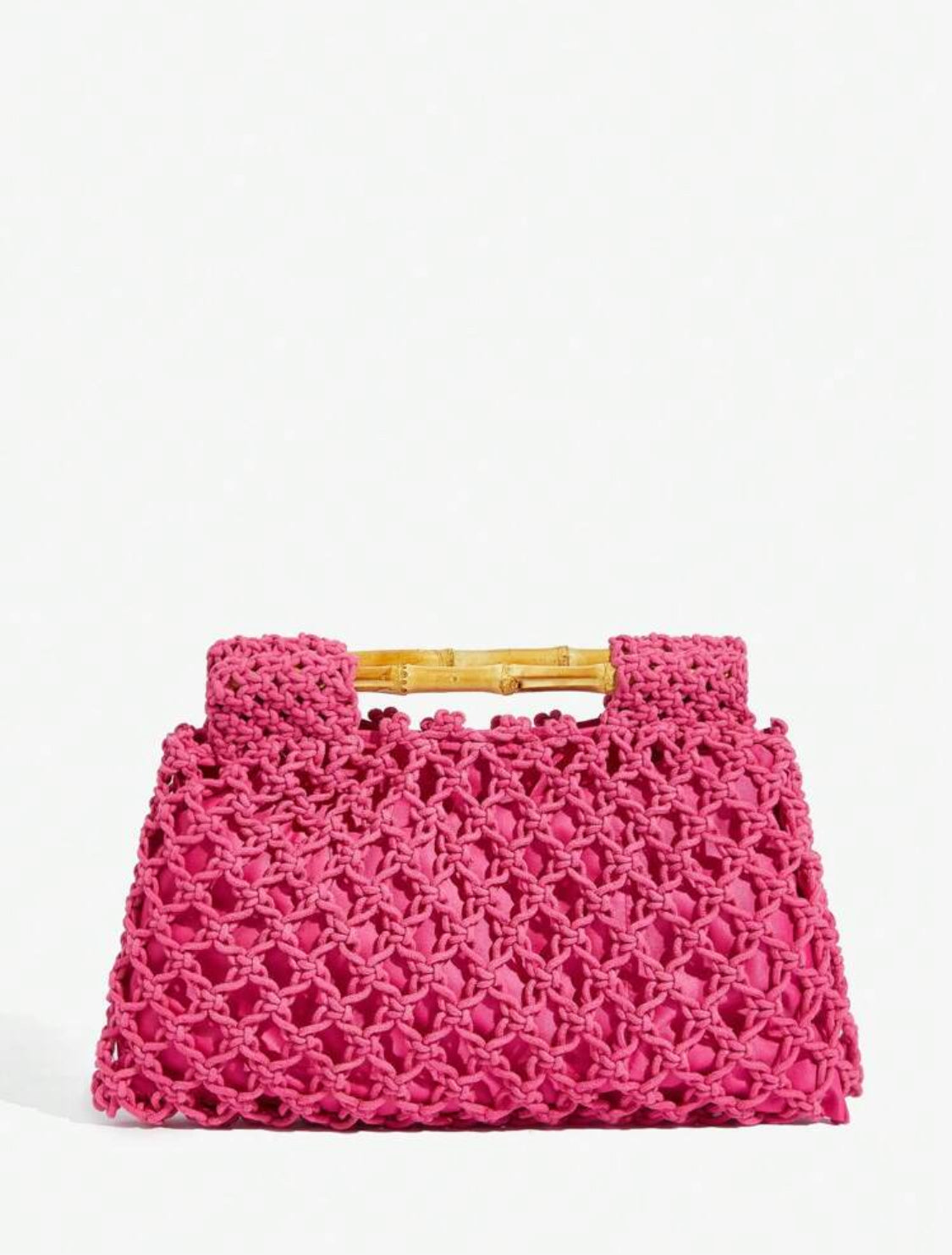 Alba Crochet clutch Bag