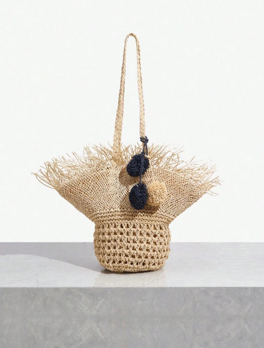 Straw Hat shaped Bag