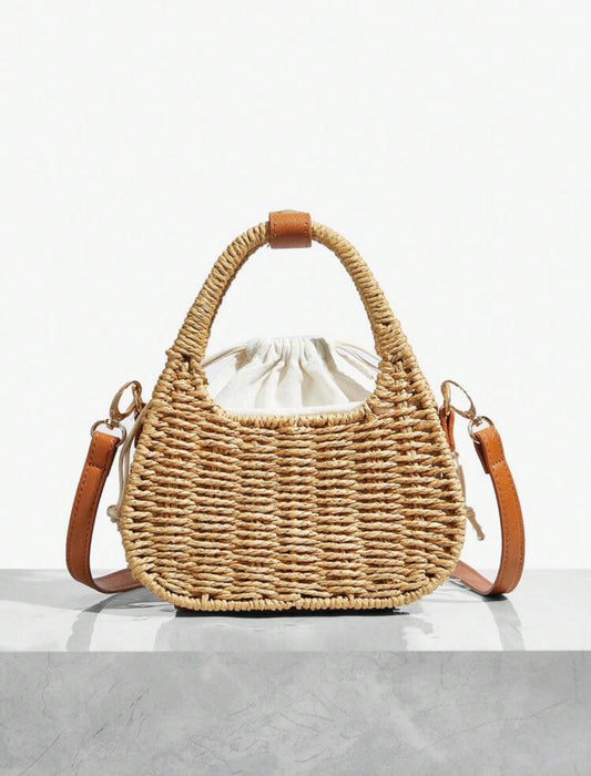 Mini Straw Rimini Bag