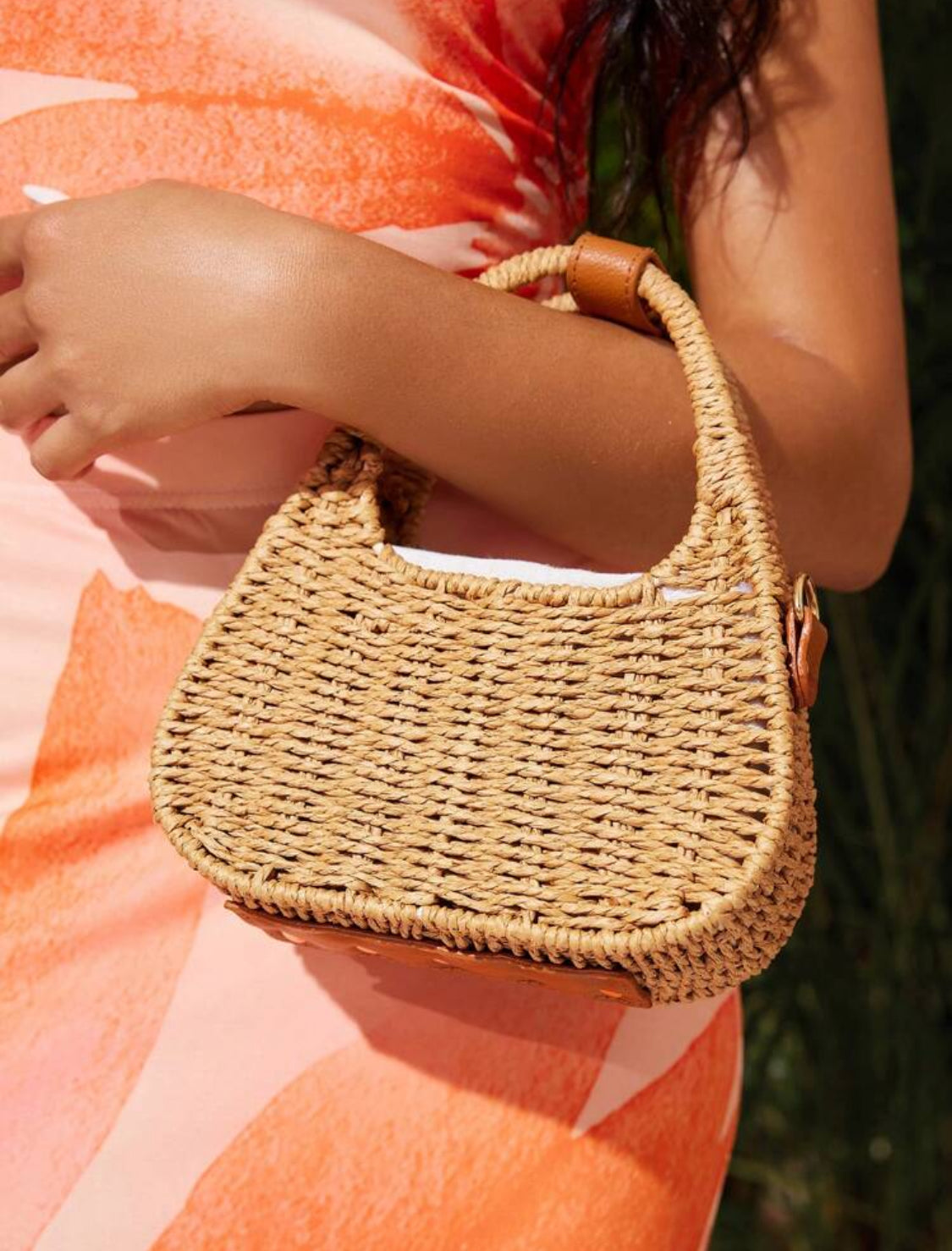 Mini Straw Rimini Bag