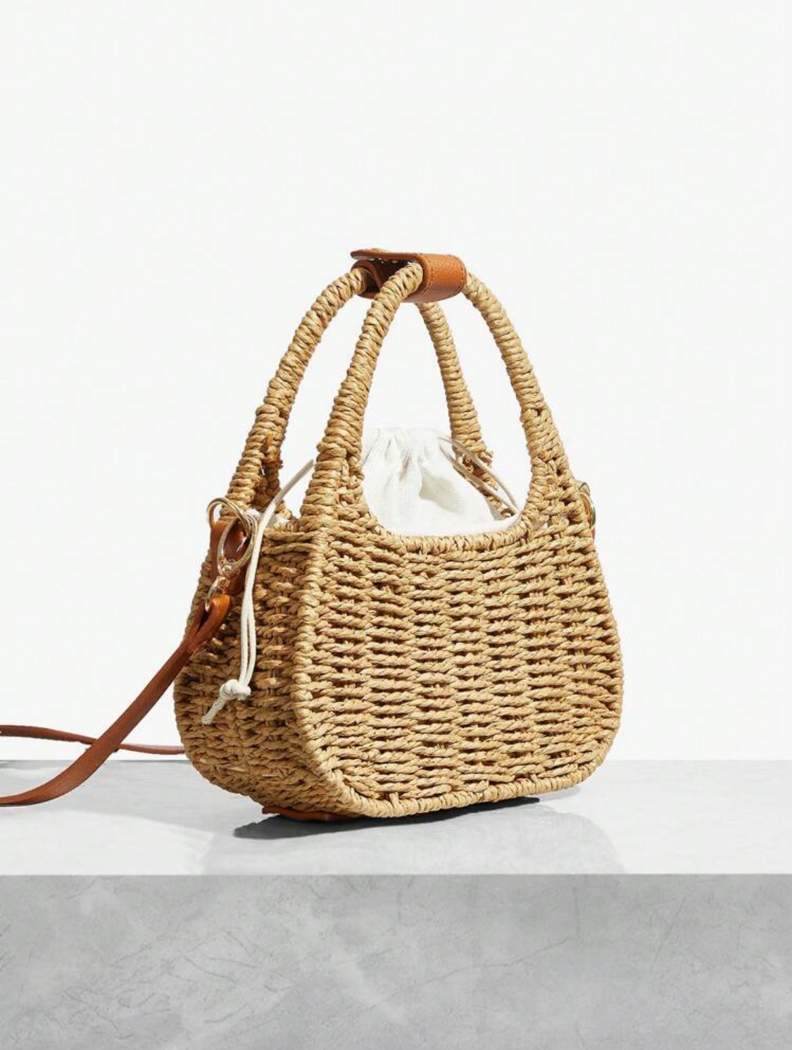 Mini Straw Rimini Bag