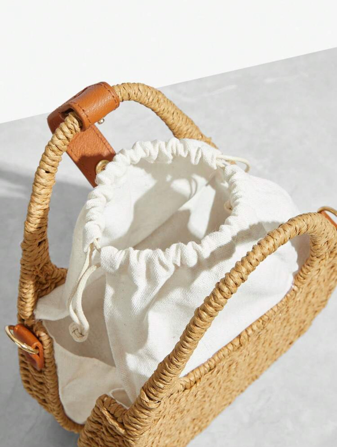 Mini Straw Rimini Bag