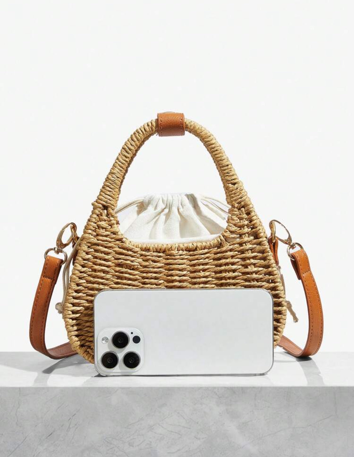 Mini Straw Rimini Bag